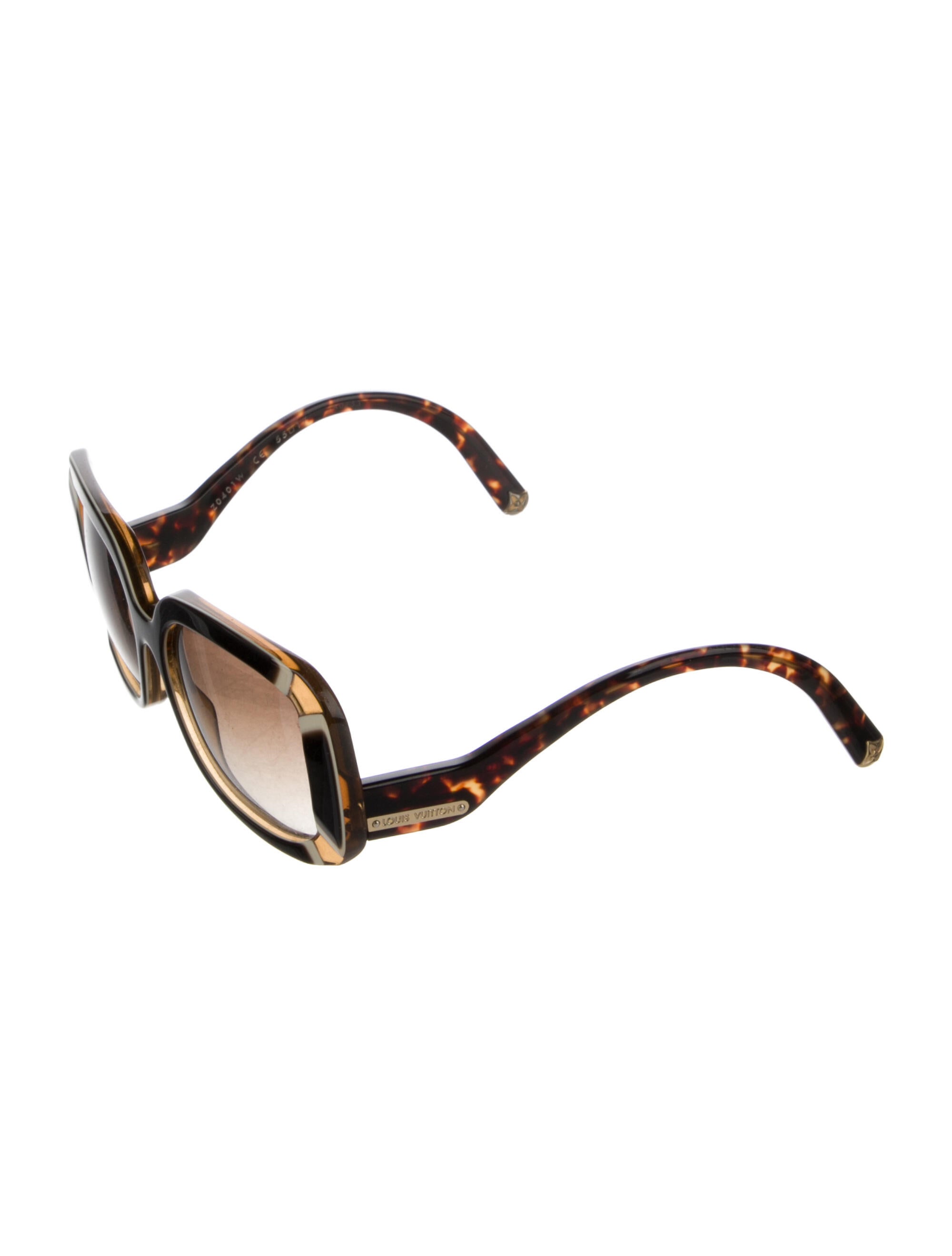 Louis Vuitton Oversize Soupçon Sunglasses Brown Sunglasses