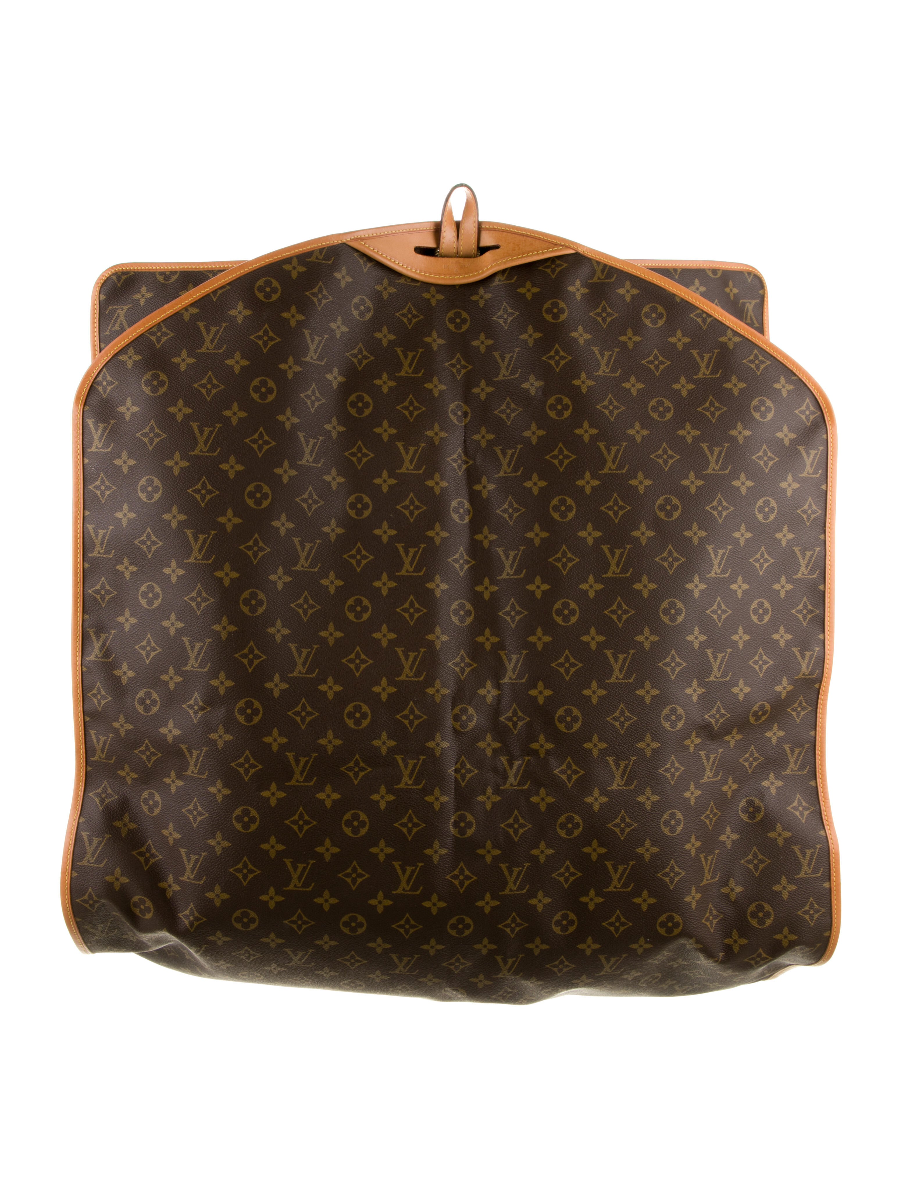 Louis Vuitton Vintage Monogram Garment Bag Brown Garment Covers, Bags LOU636434 The RealReal