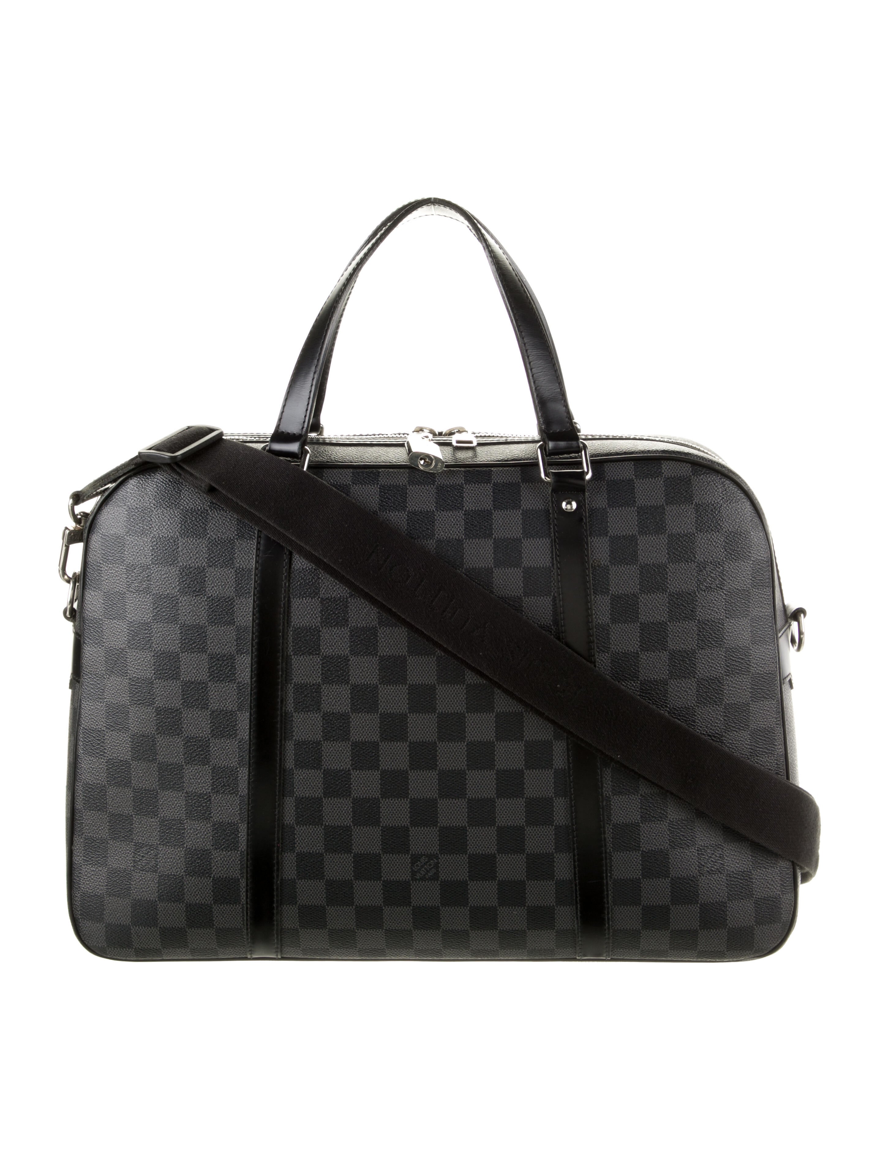 Louis Vuitton Damier Graphite Jorn Bag Black Messenger Bags, Bags