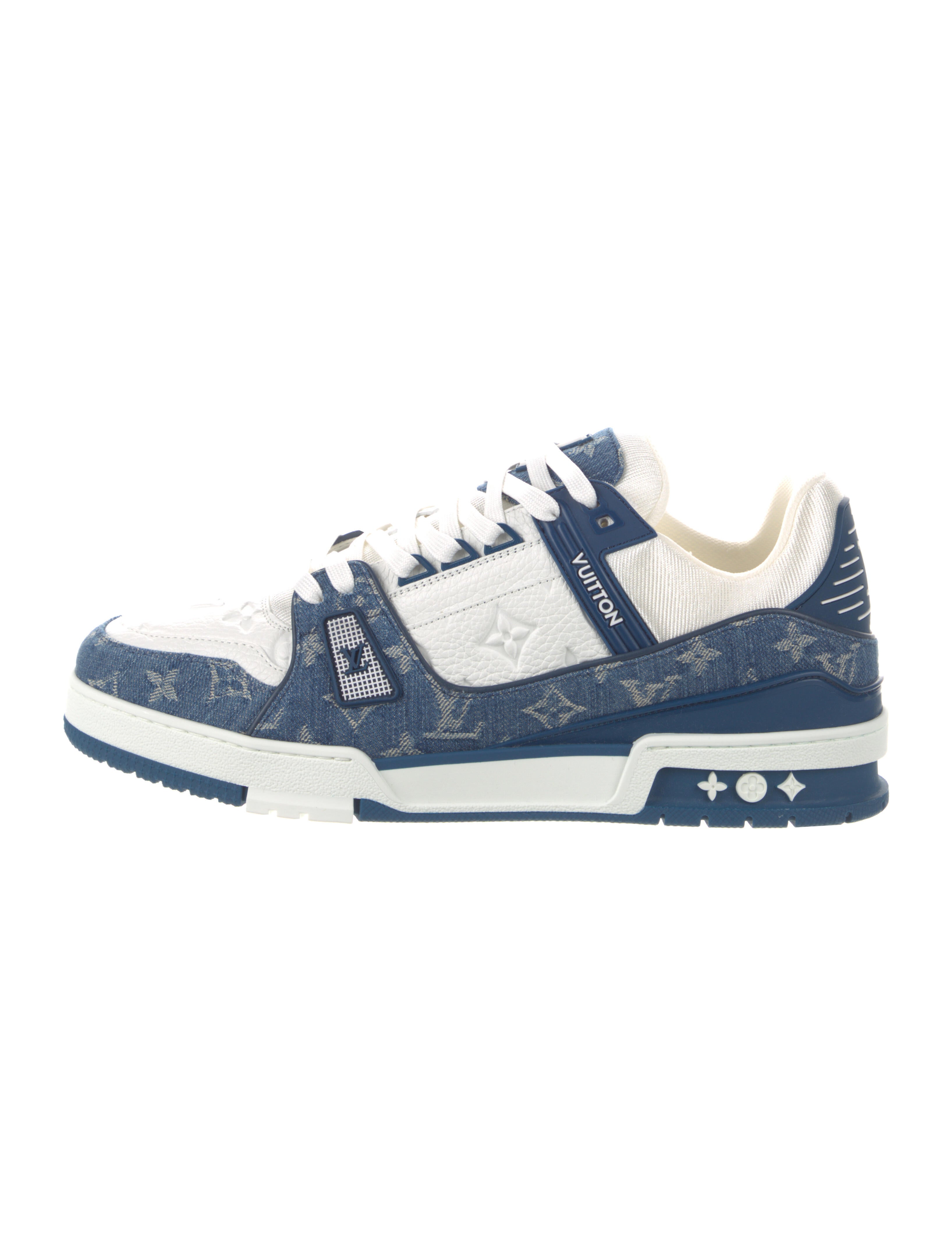 denim lv sneakers