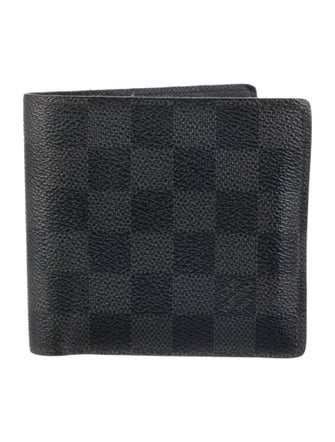 Louis Vuitton 2012 Damier Graphite Pattern Marco Wallet