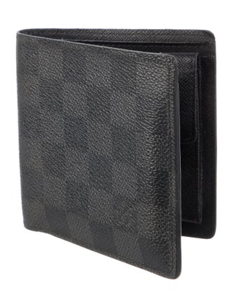 Louis Vuitton 2012 Damier Graphite Pattern Marco Wallet