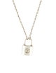 Louis Vuitton Lockit Pendant Necklace