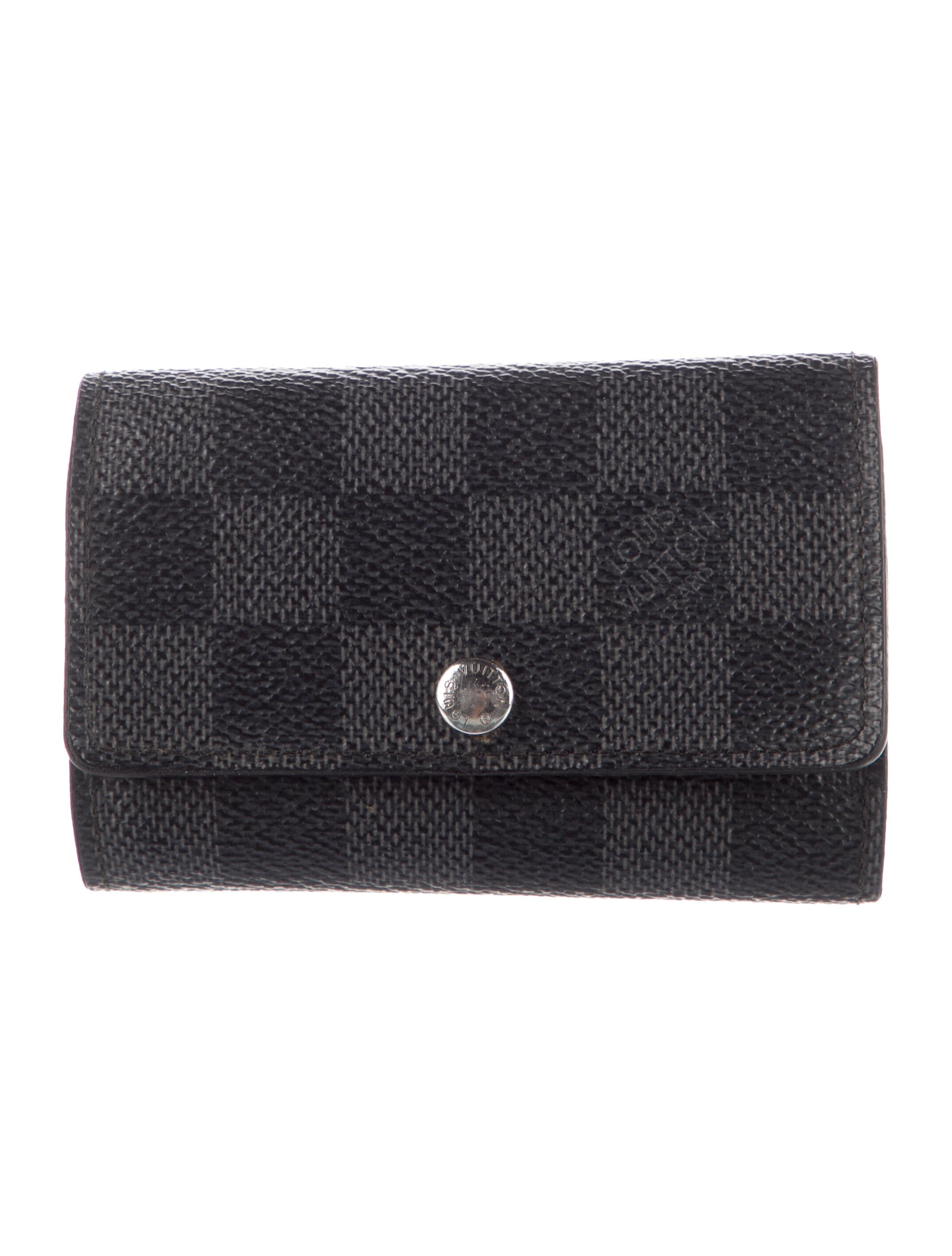Louis Vuitton 2008 Damier Graphite Pattern Trifold Wallet