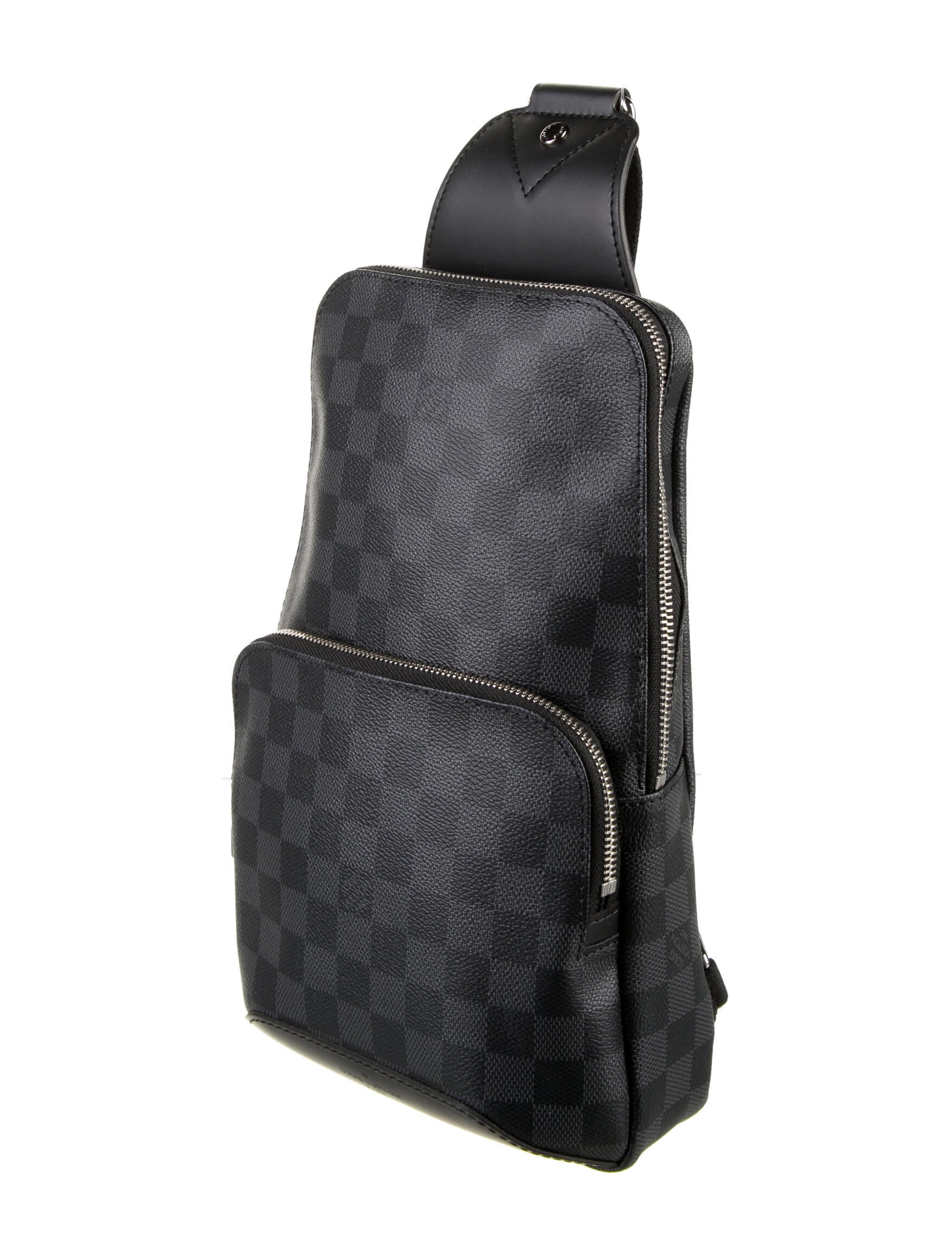 Louis Vuitton Damier Graphite Avenue Sling Bag Black Backpacks, Bags