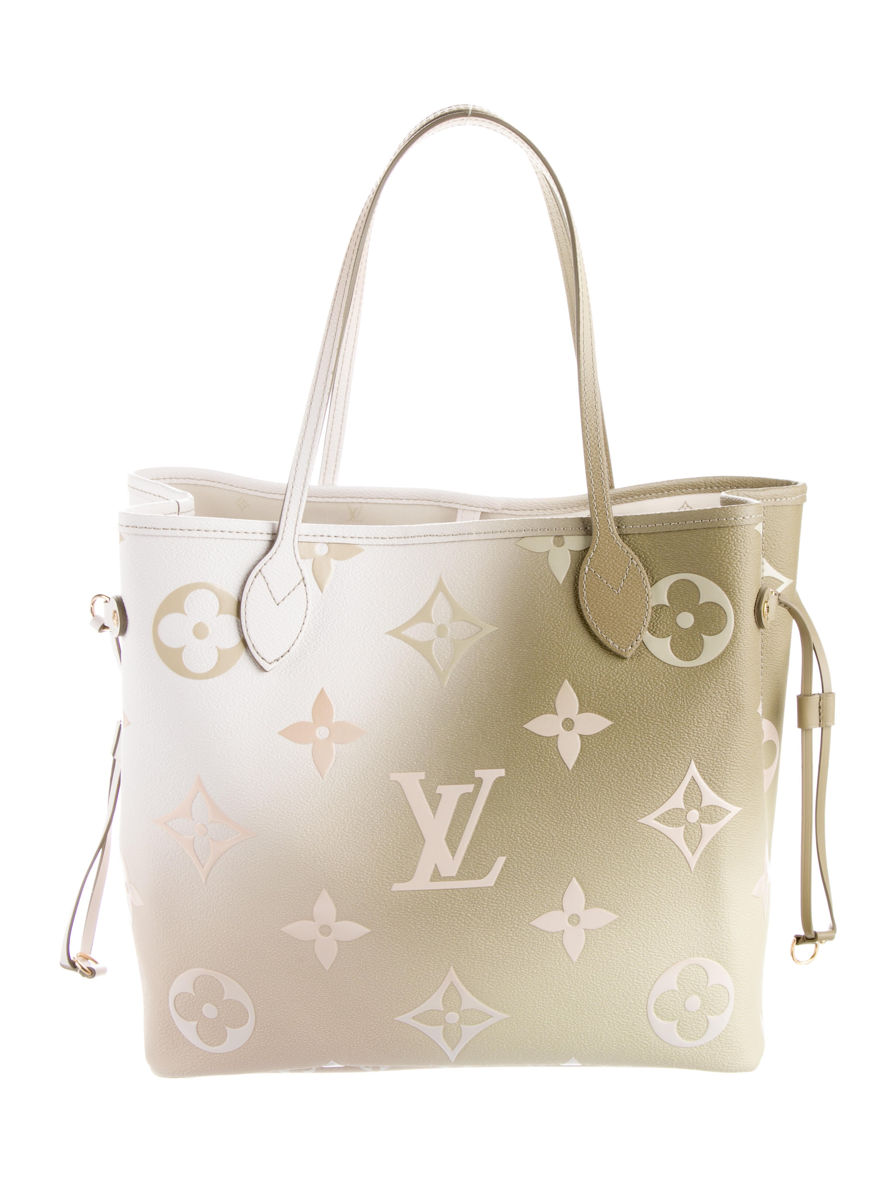 Louis Vuitton Spring In The City Monogram Giant Sunset Neverfull MM w/ Pouch