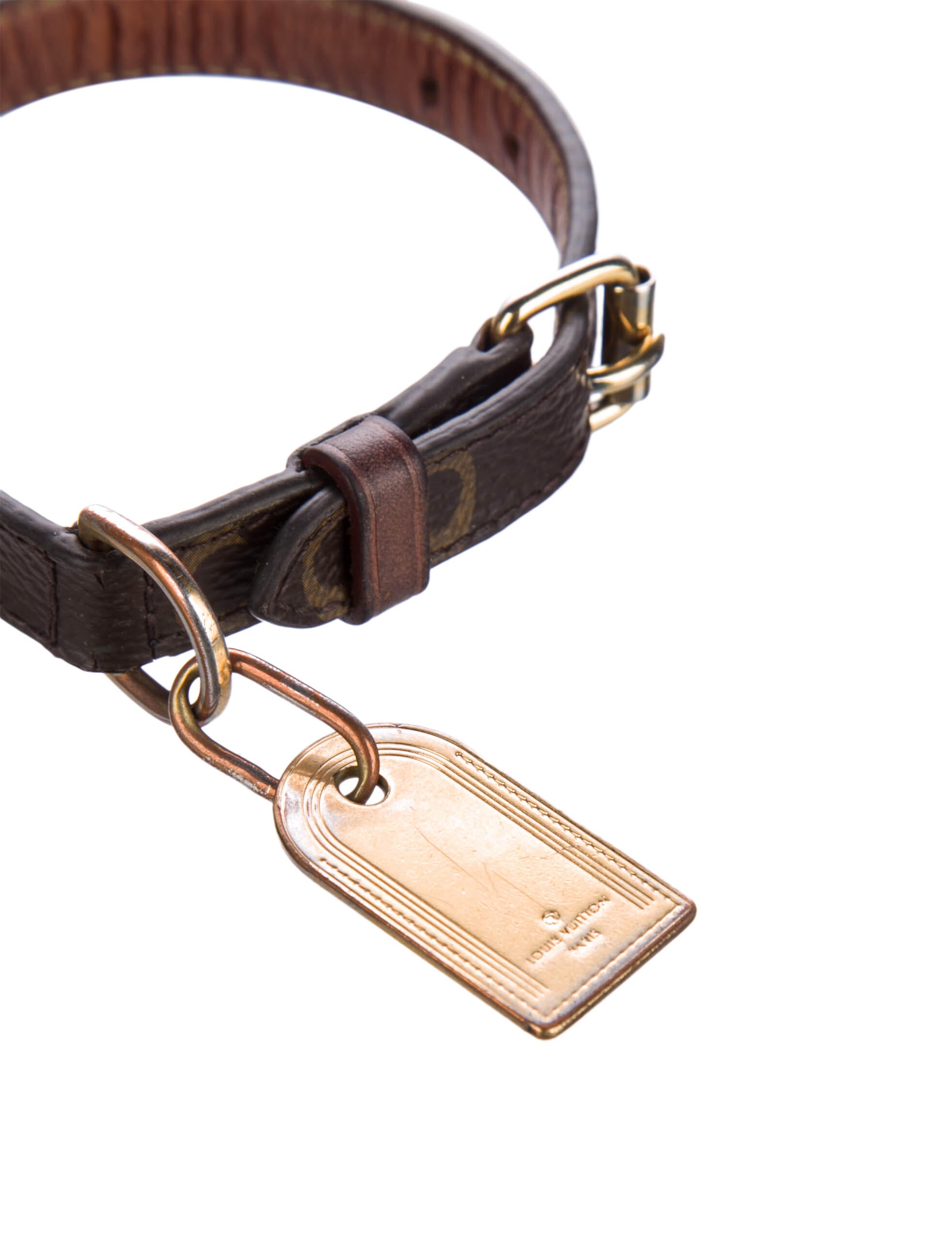 Louis Vuitton Monogram Baxter PM Dog Collar