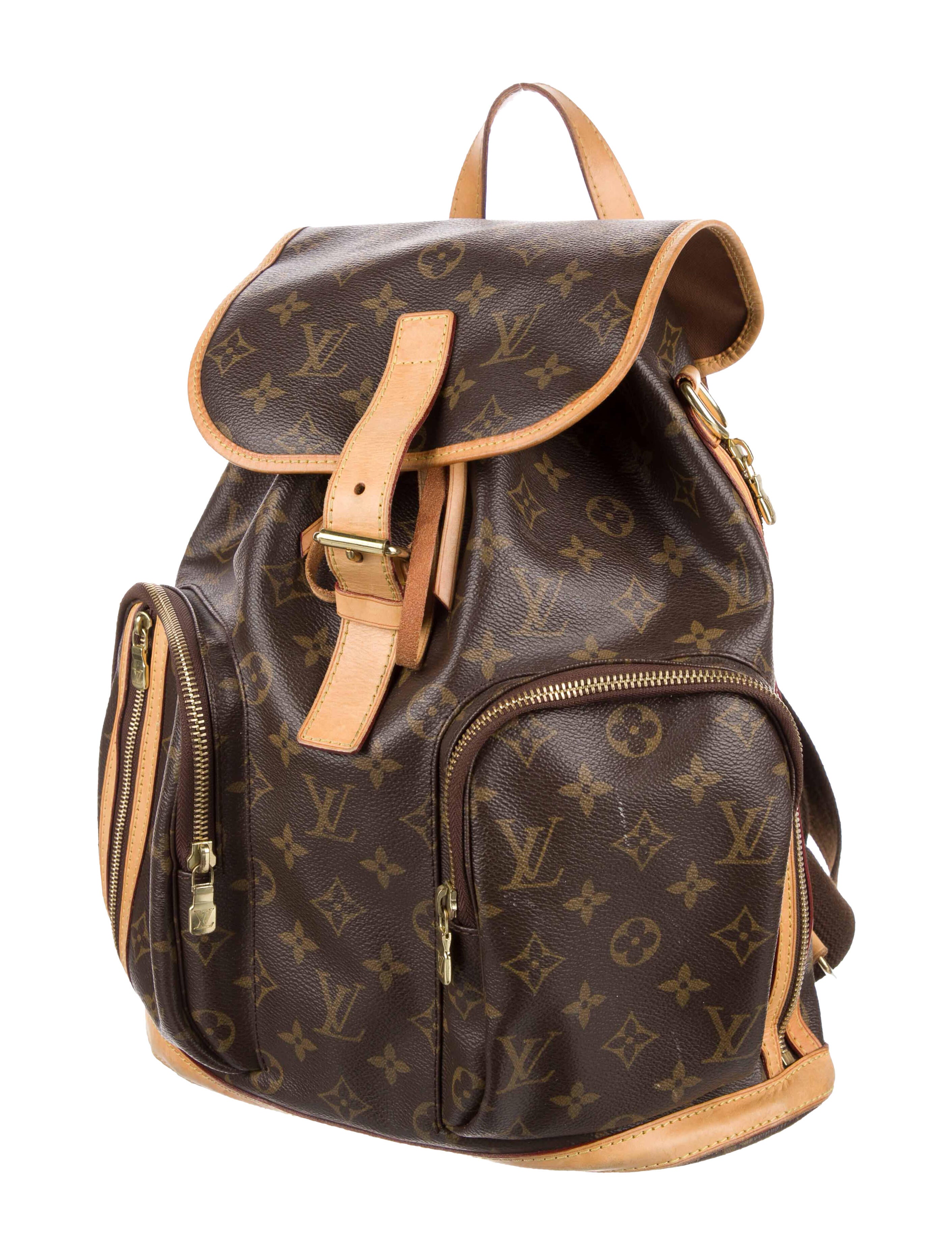 Louis Vuitton Monogram Bosphore Brown Backpacks, Handbags LOU665335