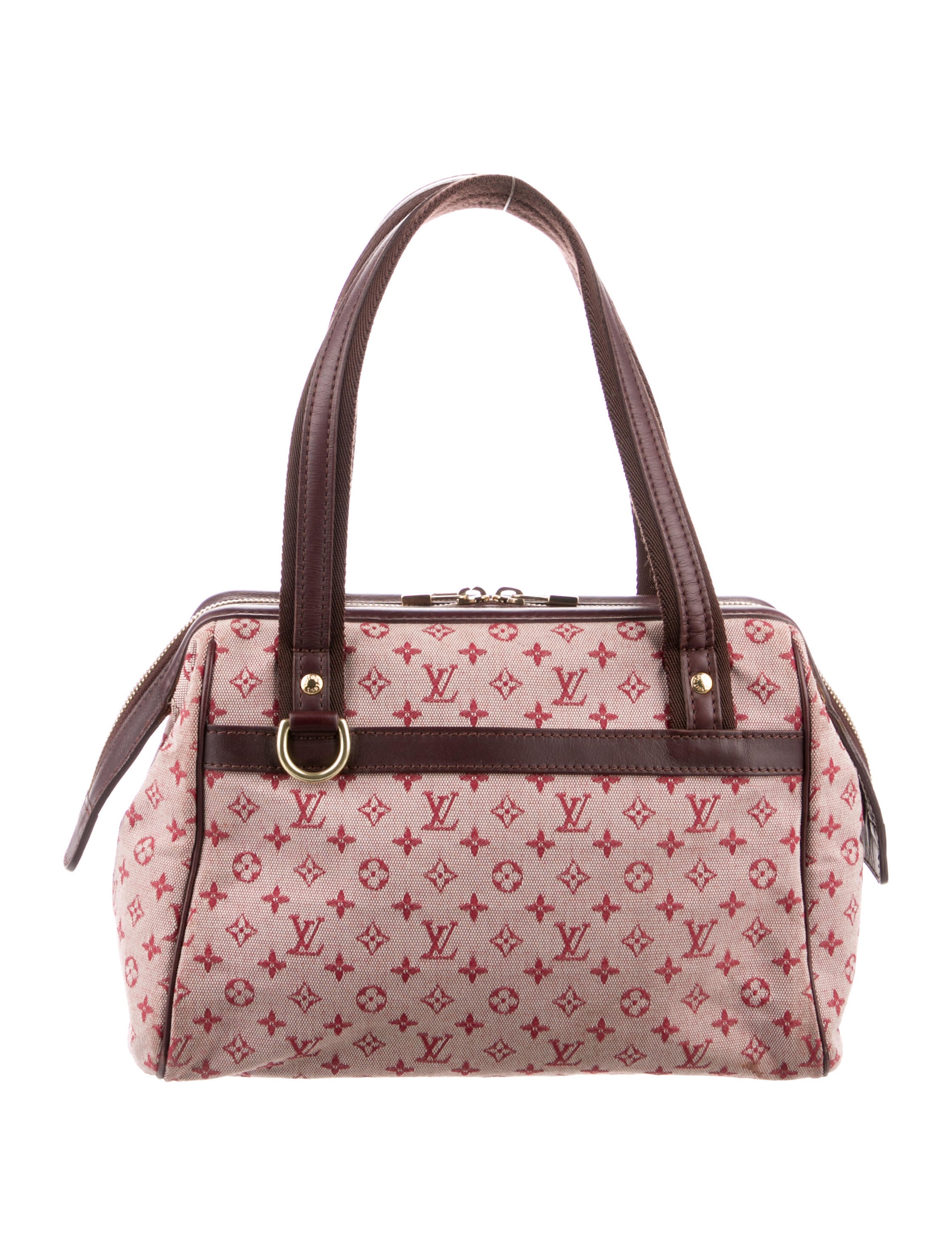 Louis Vuitton Monogram Velours W PM - Red Handle Bags, Handbags ...