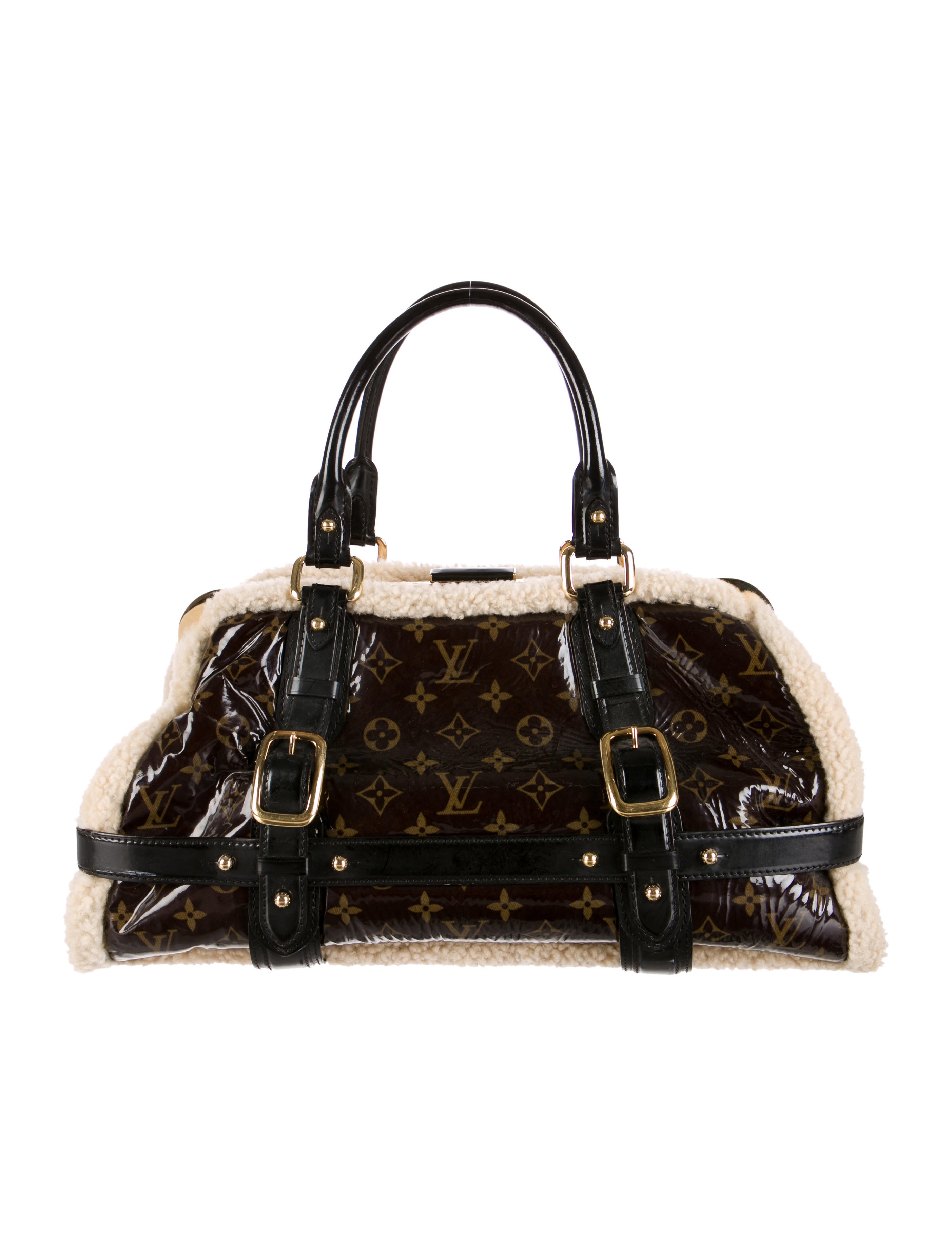 shearling louis vuitton bag
