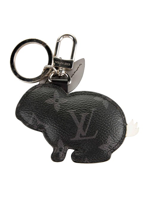 Louis Vuitton Louis Vuitton Monogram Eclipse Rabbit Bag Charm & Key Holder