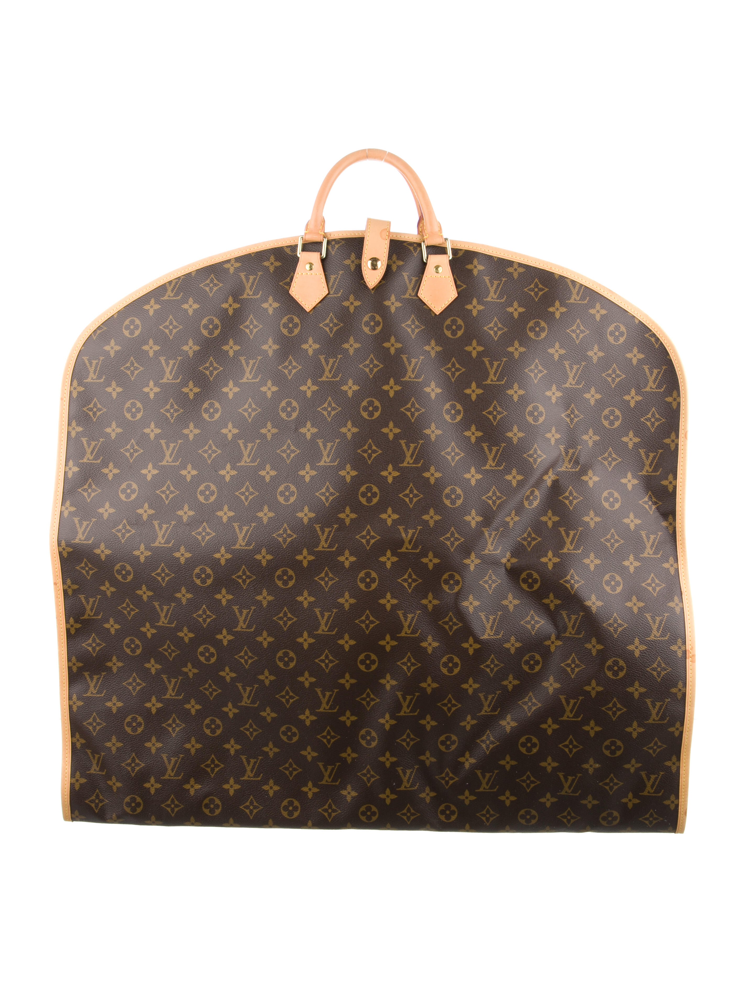 Gucci Vintage GG Garment Bag Brown Garment Covers, Bags GUC92468