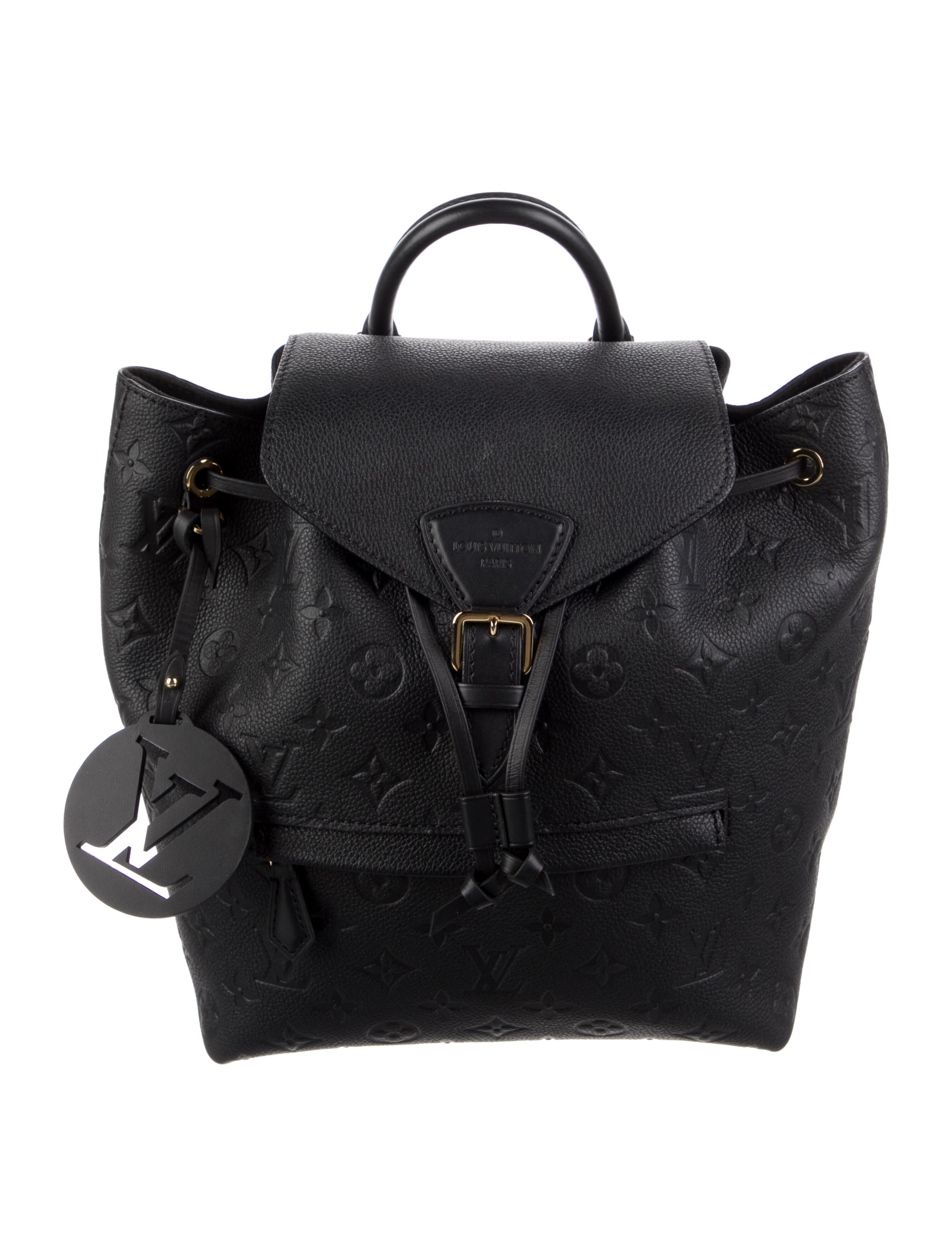 Louis Vuitton 2017 Empreinte Sorbonne Black Backpacks, Handbags