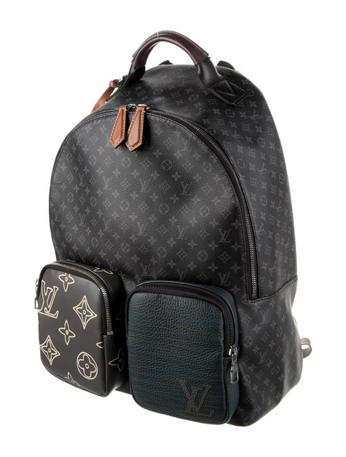 Louis Vuitton Monogram Eclipse Patchwork Backpack