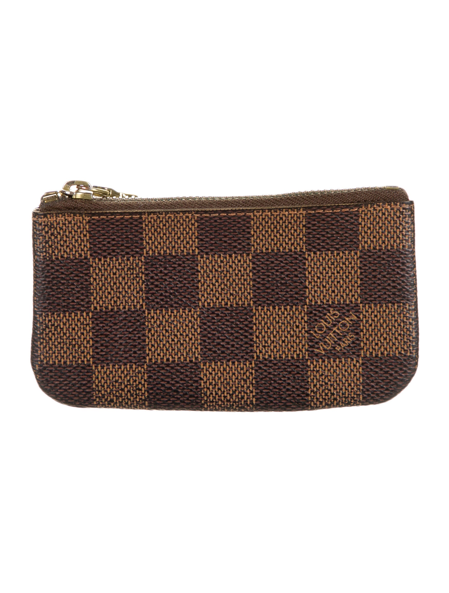 Louis Vuitton Monogram Kirigami Pouch Bag Charm Key Holder Brown