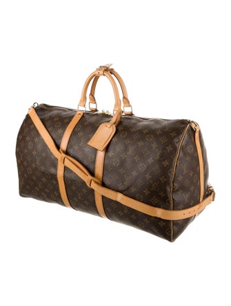 Louis Vuitton Monogram Keepall Bandouliere 55