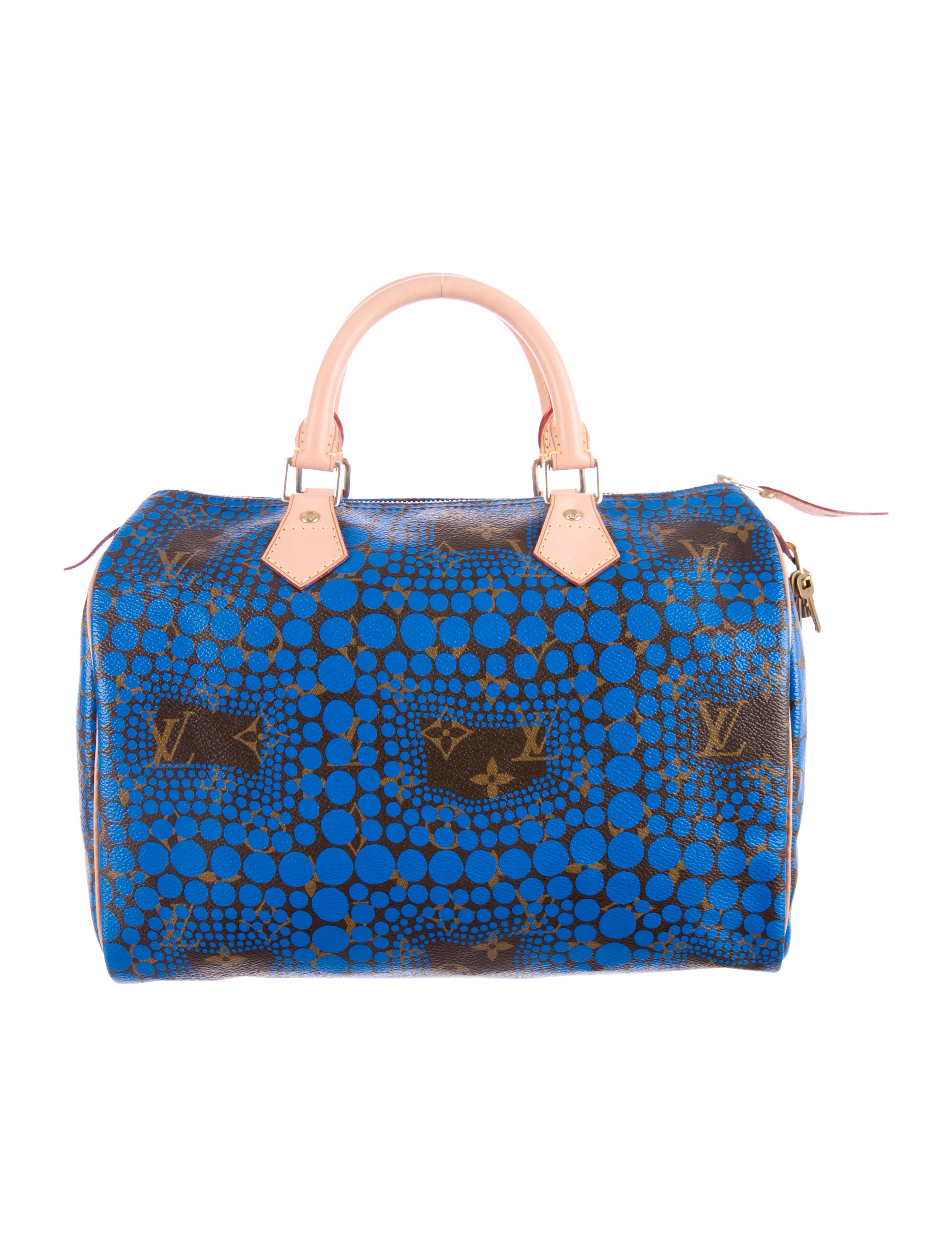 Louis Vuitton Yayoi Kusama Speedy 30 Handbags LOU68717 The RealReal