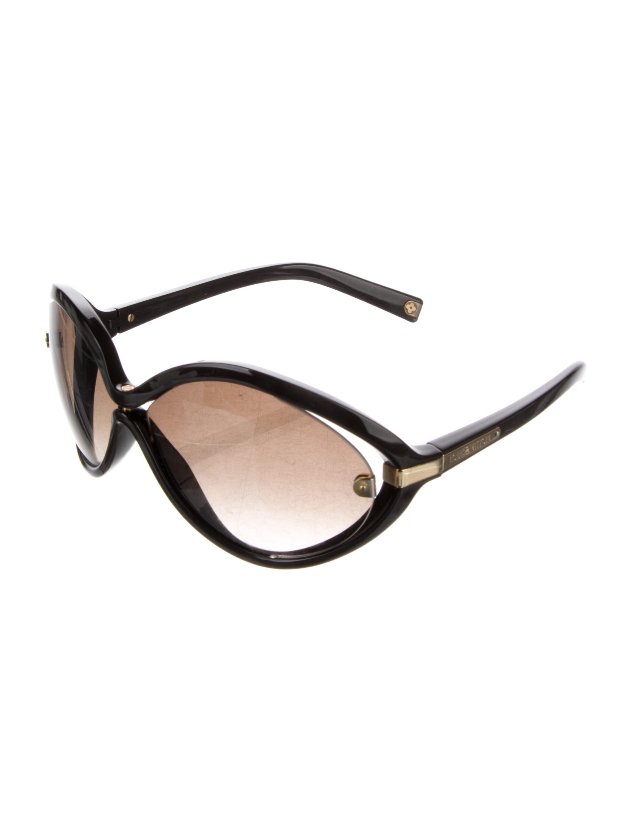 Louis Vuitton Hortensia Cat Eye Sunglasses Brown Sunglasses