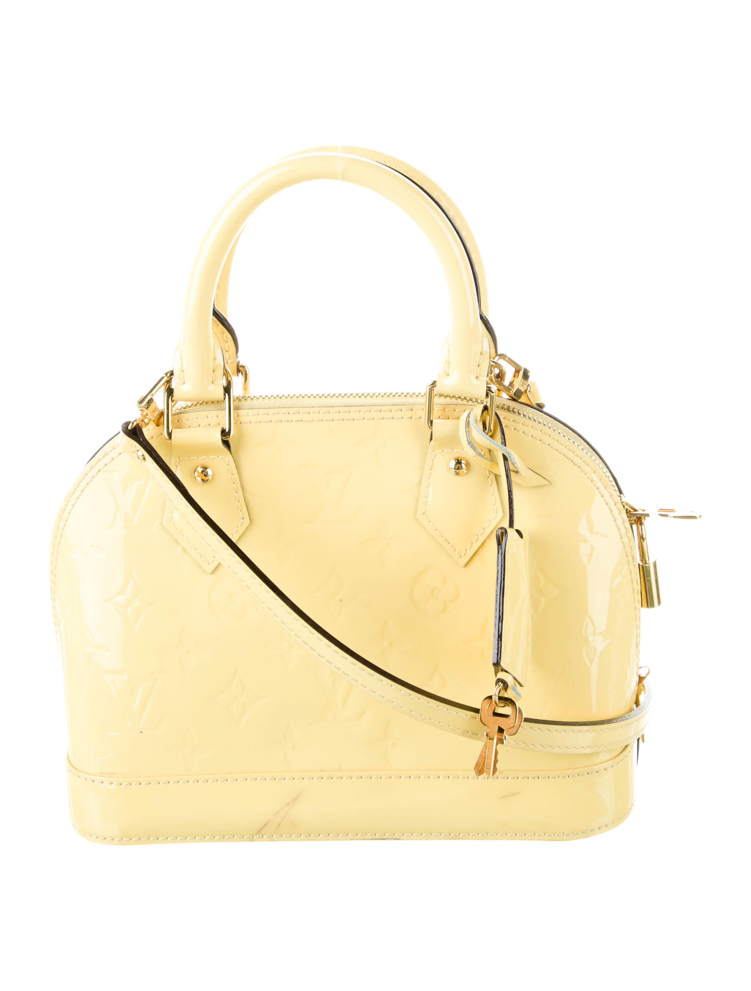 Louis Vuitton Monogram Vernis Alma BB