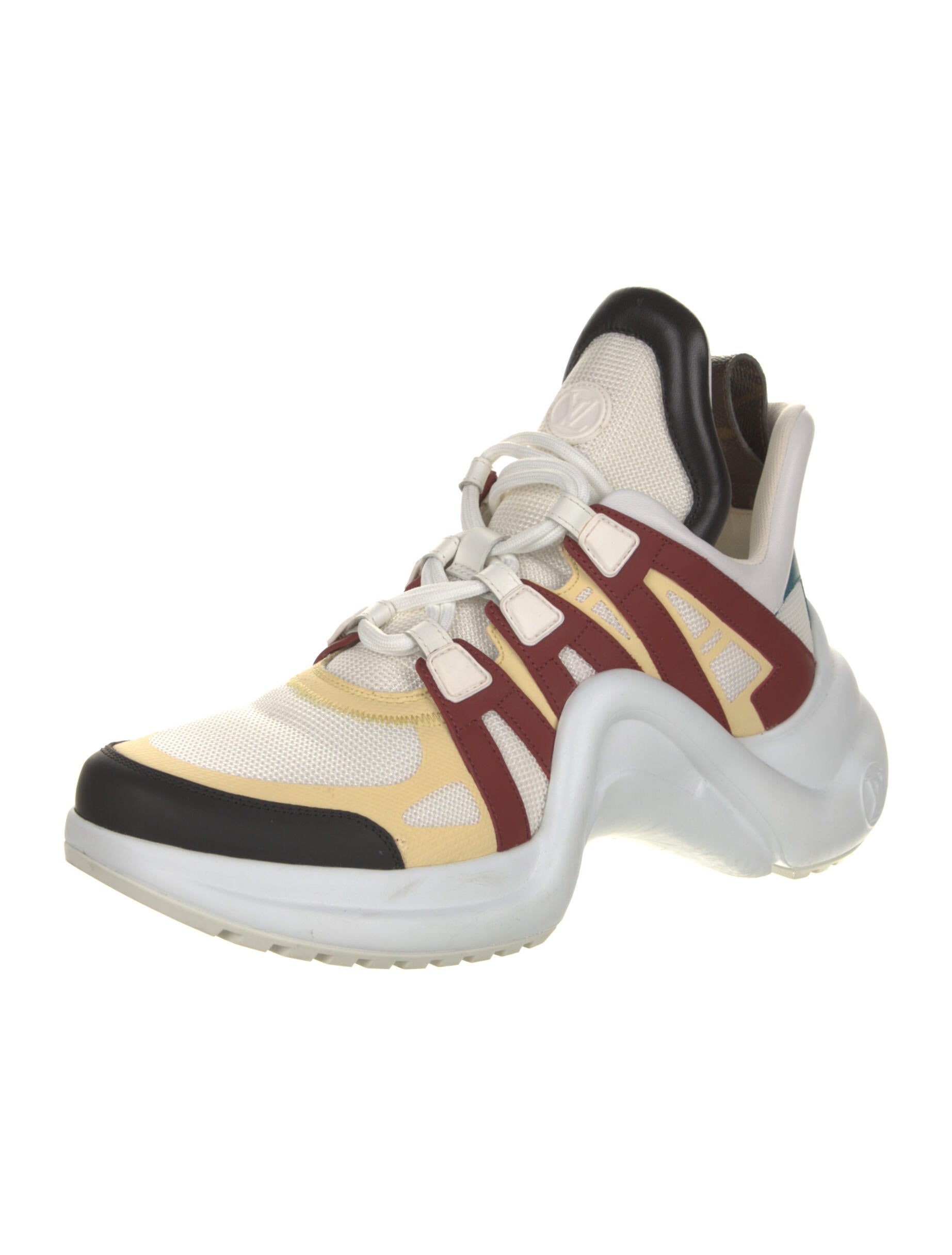 Louis Vuitton Printed Chunky Sneakers