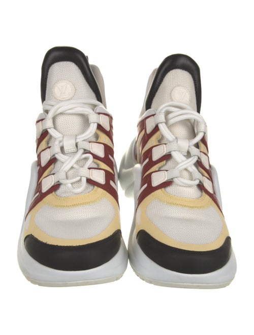 Louis Vuitton Printed Chunky Sneakers