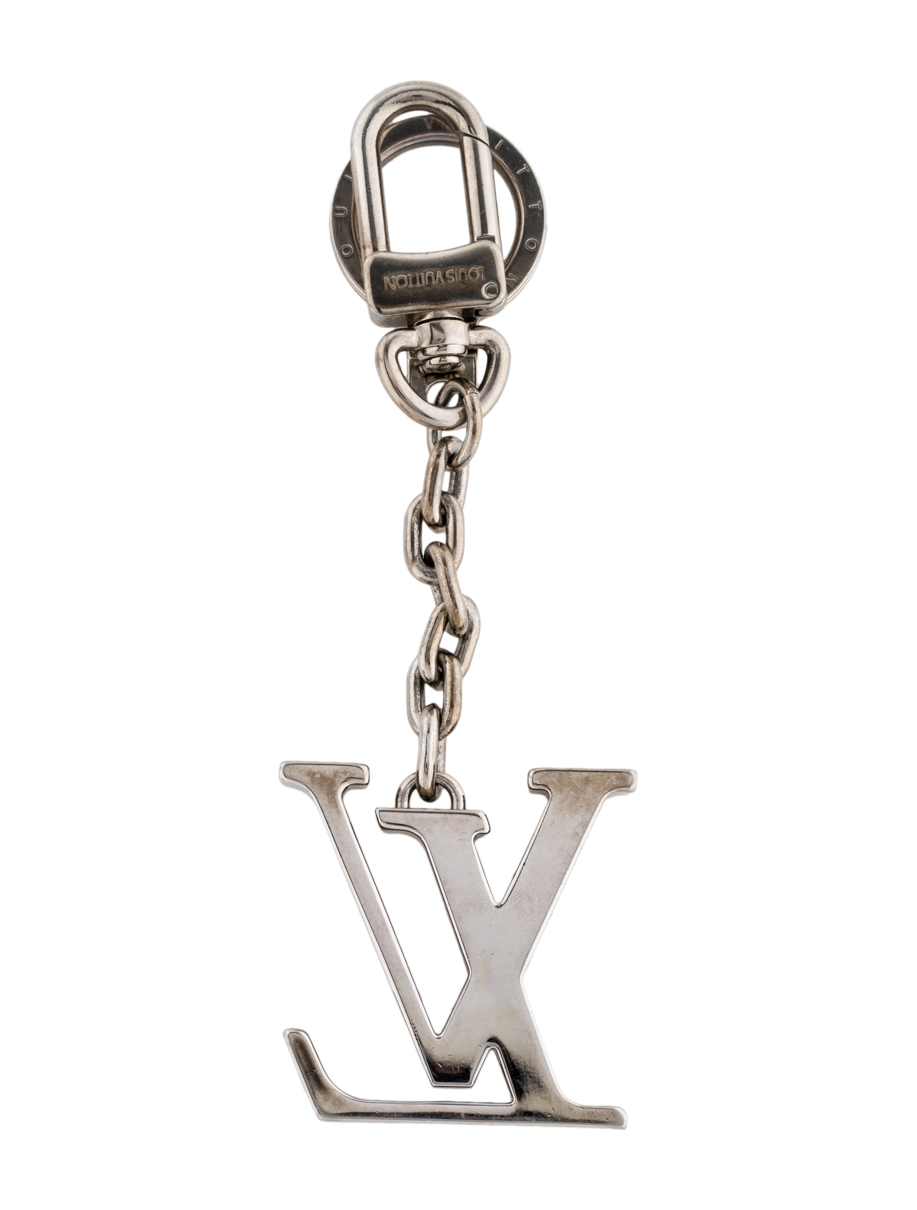 Louis Vuitton LV Initiales Bag Charm Silver Keychains, Accessories LOU693785 The RealReal