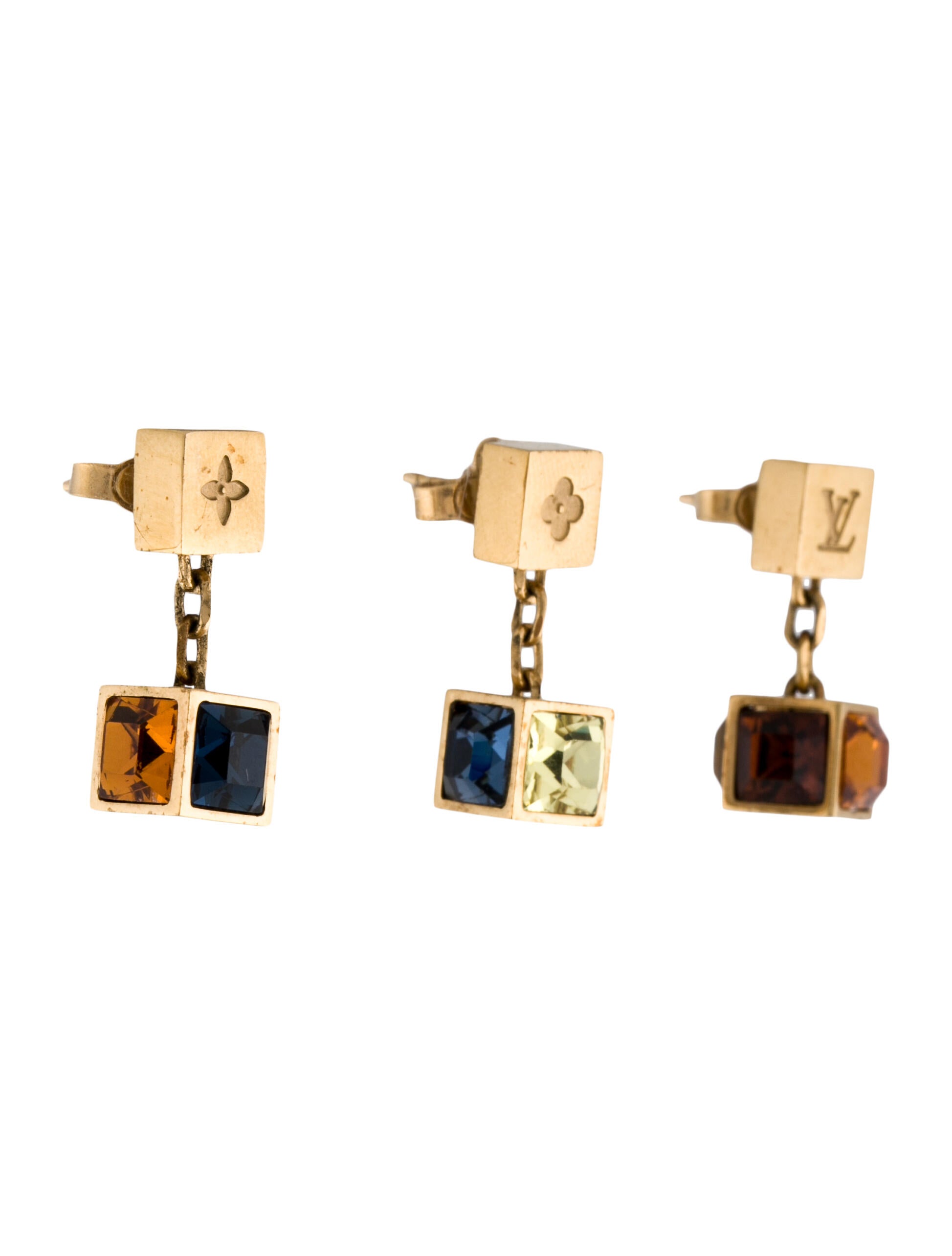 louis vuitton nike earrings