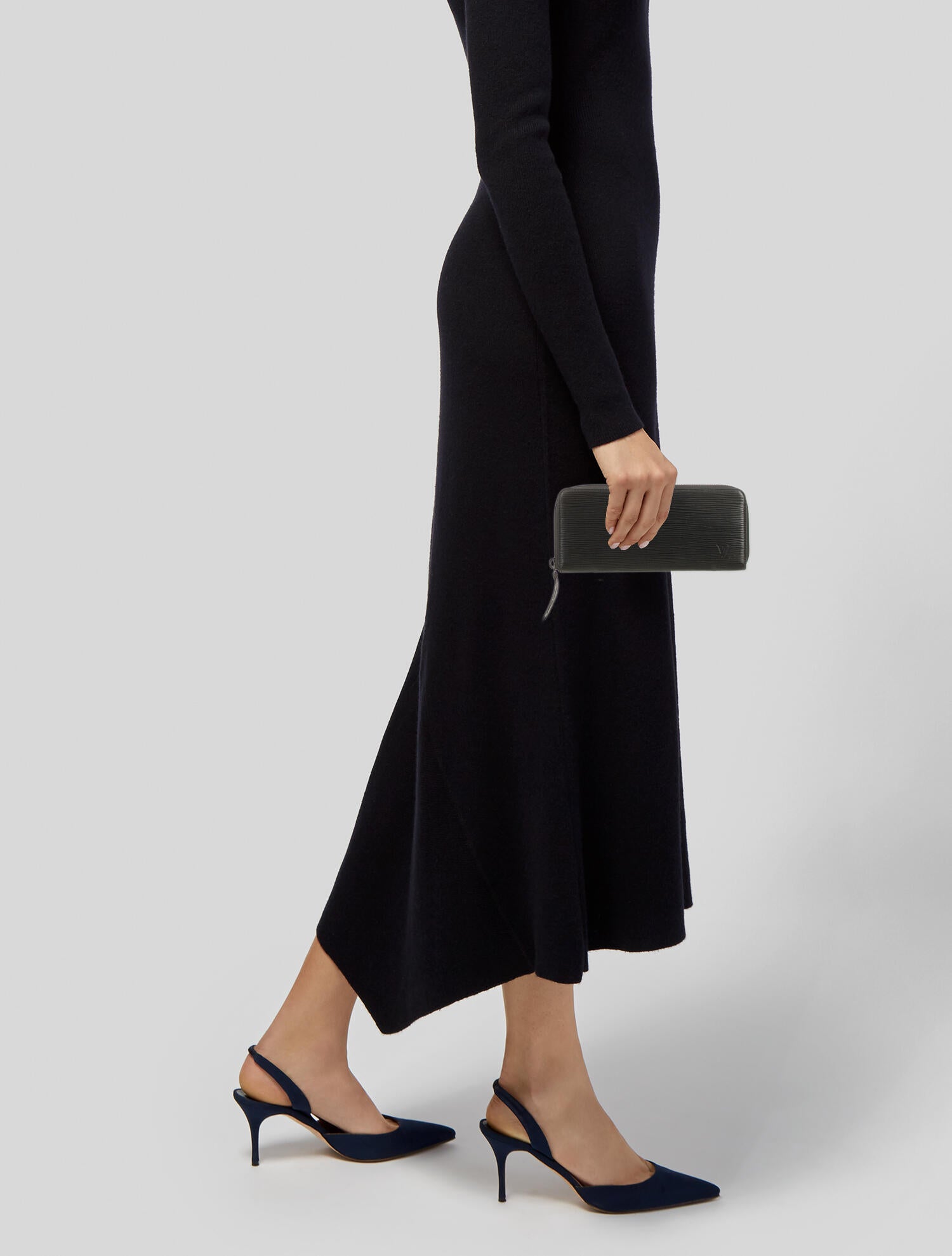 Louis Vuitton Epi Leather Clemence Wallet