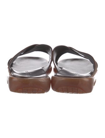 Louis Vuitton Canvas Slides