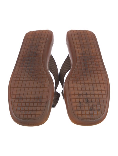 Louis Vuitton Canvas Slides