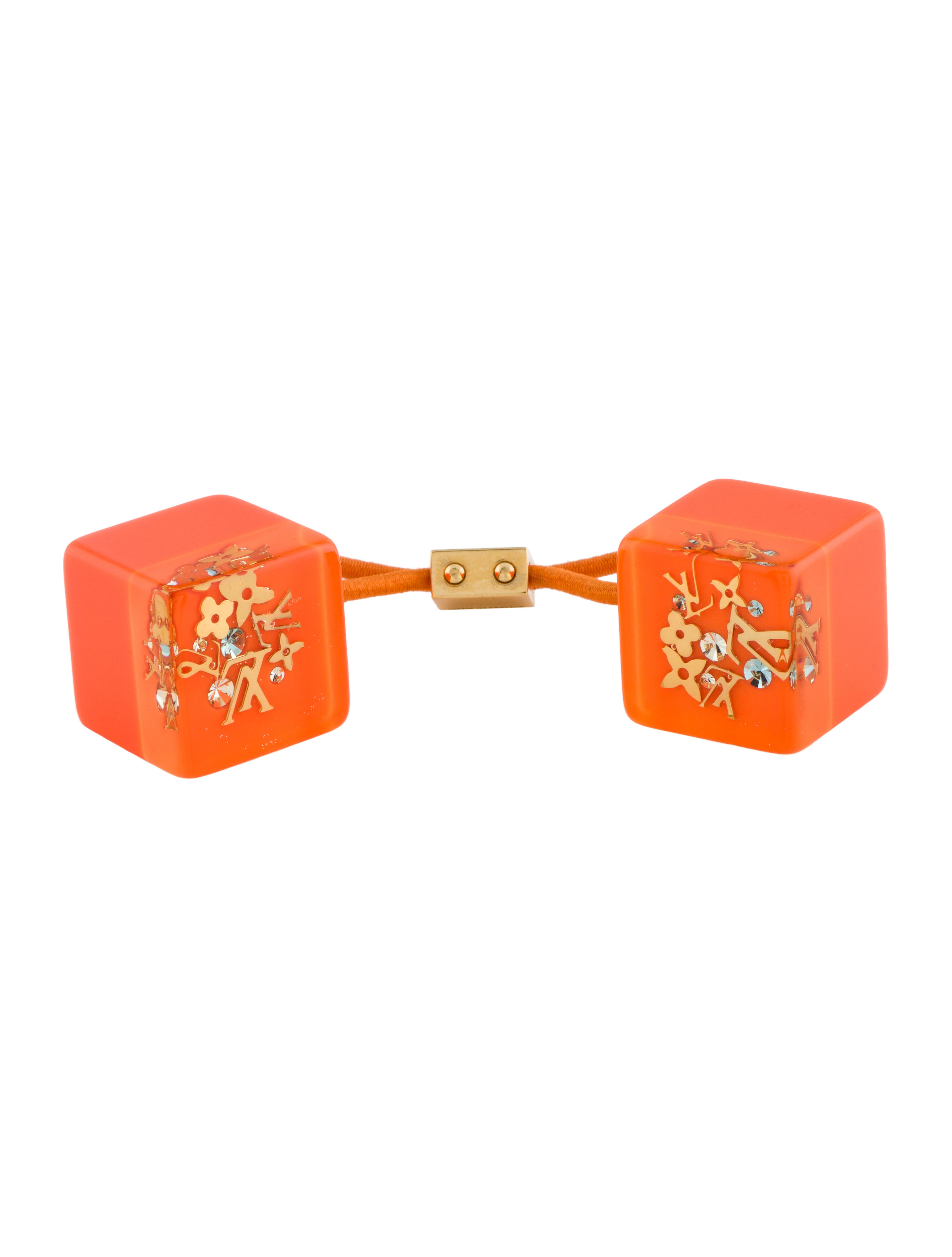 Louis Vuitton Monogram Hair Cubes