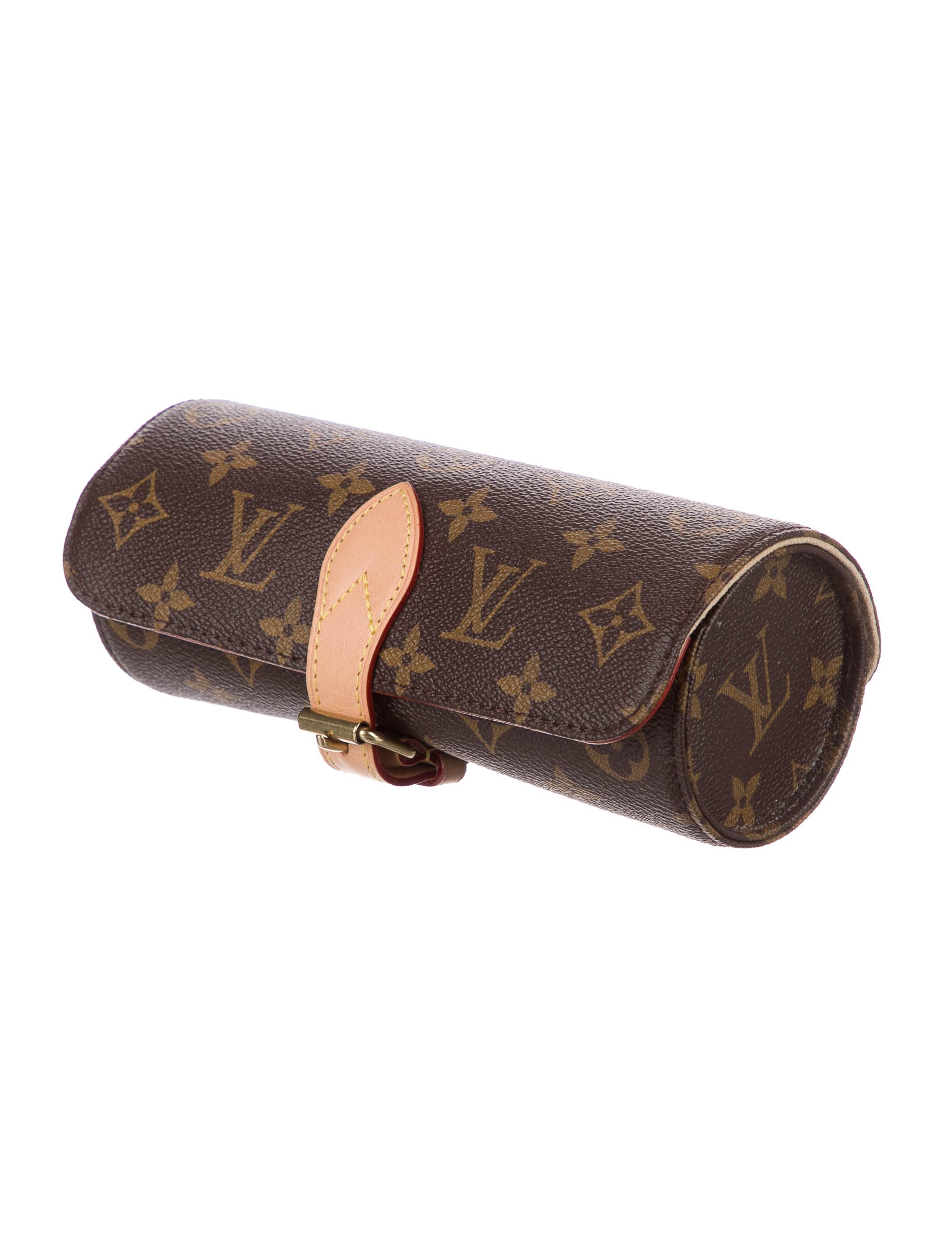 Louis Vuitton Louis Vuitton Monogram 3 Watch Travel Case Travel