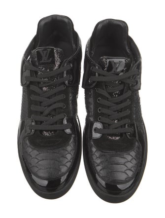 Louis Vuitton Python Printed Sneakers