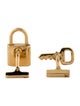 Louis Vuitton Lock & Key Cufflinks