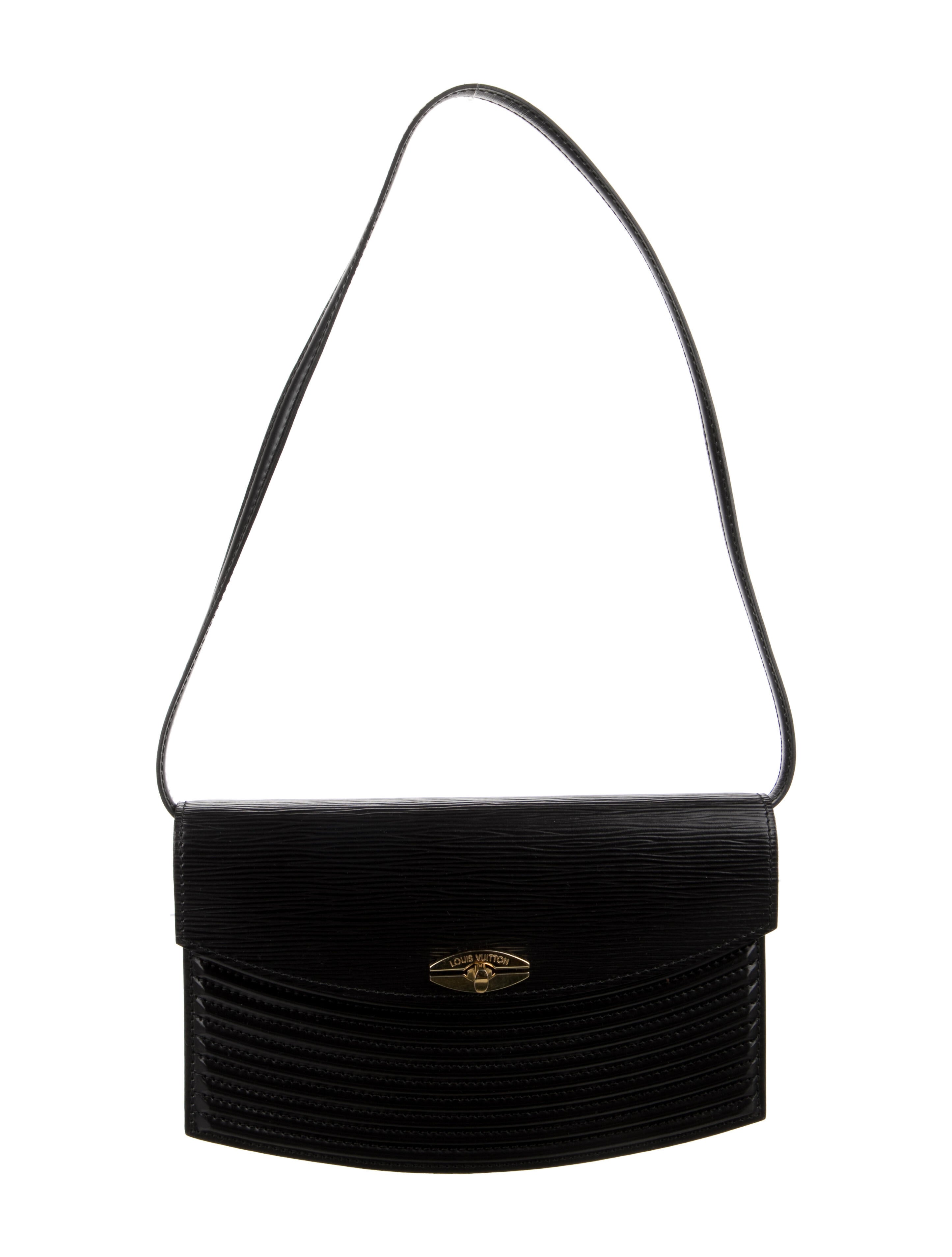 Louis Vuitton Vintage Epi Tilsitt Bag Black Shoulder Bags, Handbags LOU706630 The RealReal