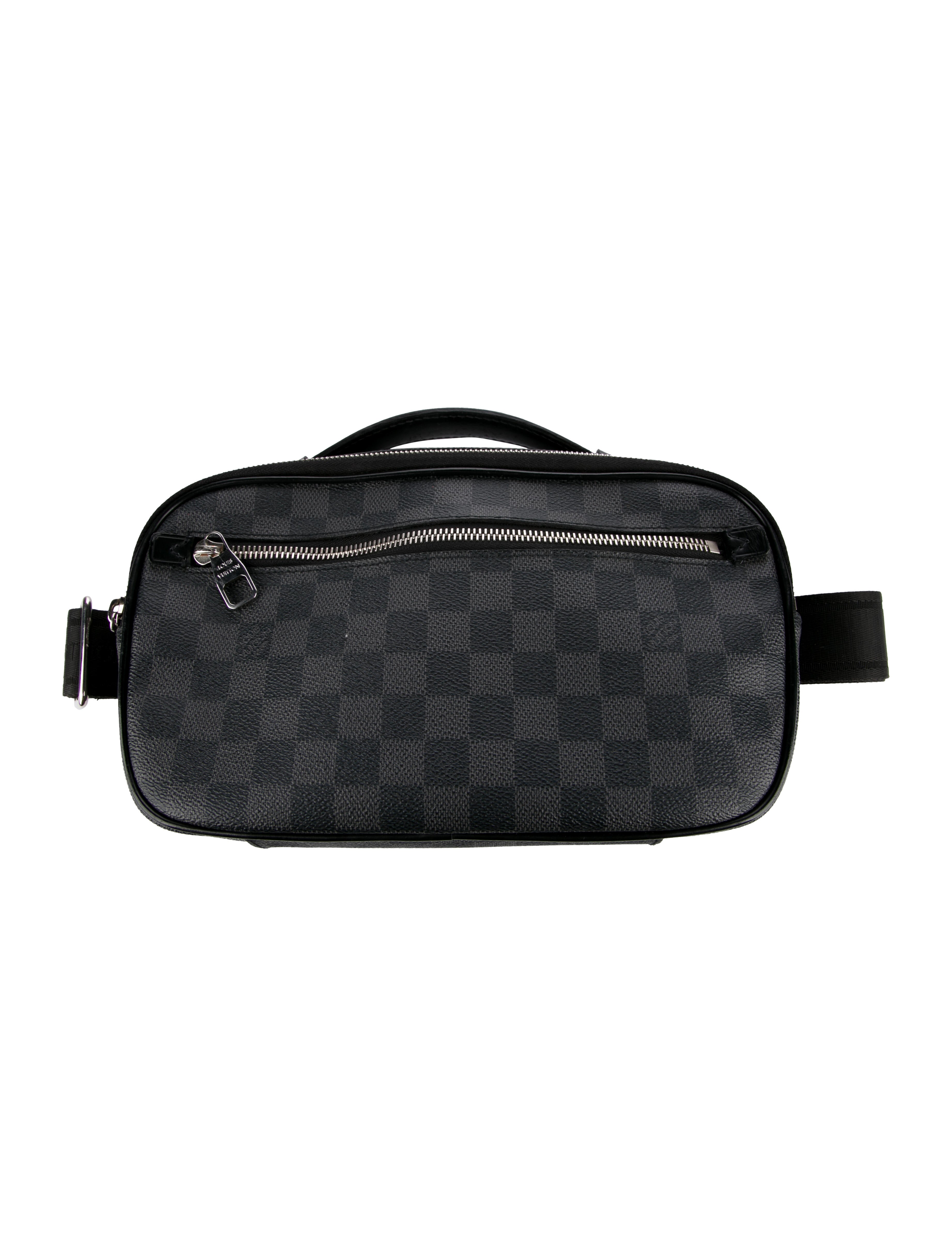 Louis Vuitton Damier Graphite Ambler Waist Bag