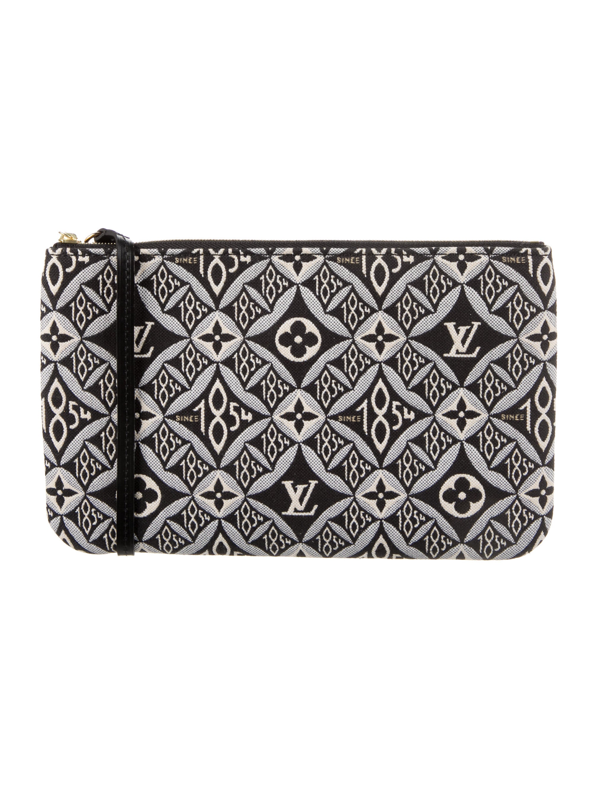 Louis Vuitton Pochette MyLockMe Chain Black Clutches, Handbags