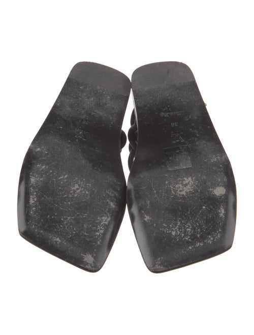 Louis Vuitton Leather Gladiator Sandals