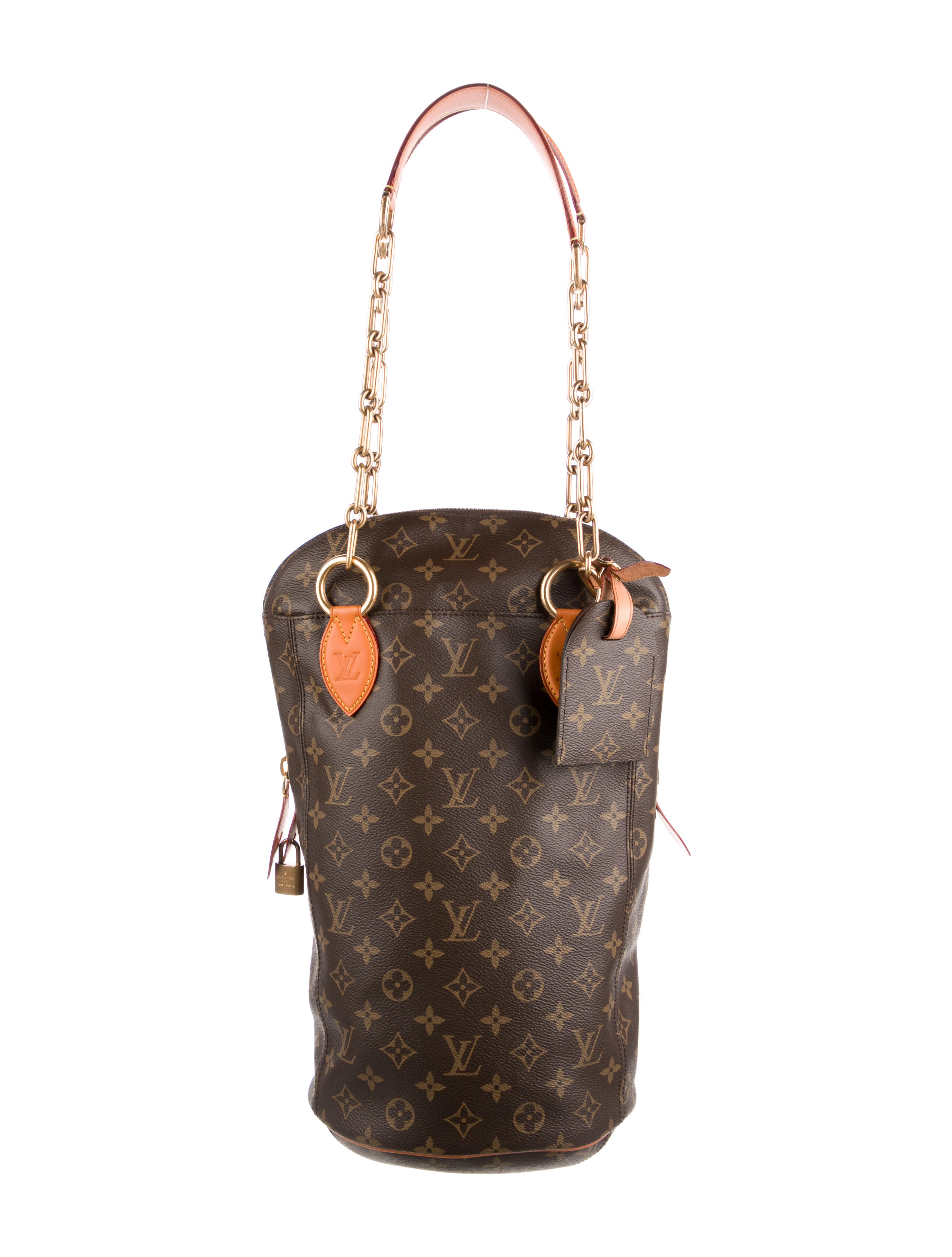 Louis Vuitton LV Monogram Iconoclasts Karl Lagerfeld Punching Bag GM