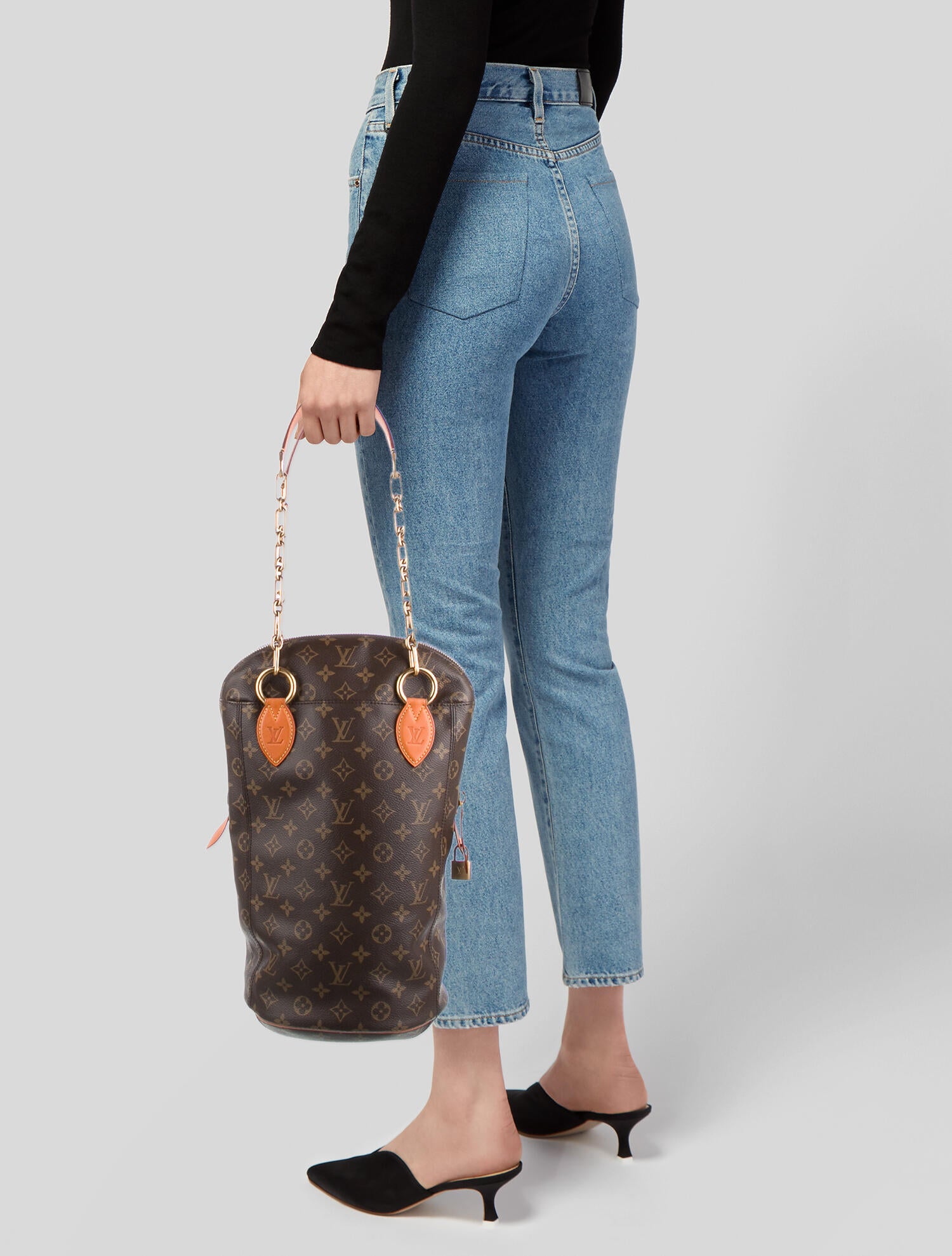 Louis Vuitton LV Monogram Iconoclasts Karl Lagerfeld Punching Bag GM