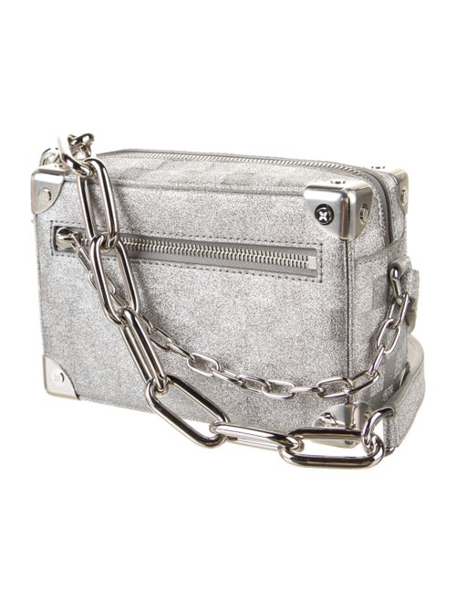 Louis Vuitton 2022 Mini Glitter Soft Trunk Shoulder Bag