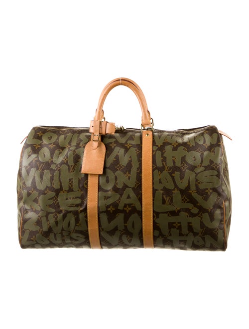 Louis Vuitton Monogram Graffiti Keepall 50