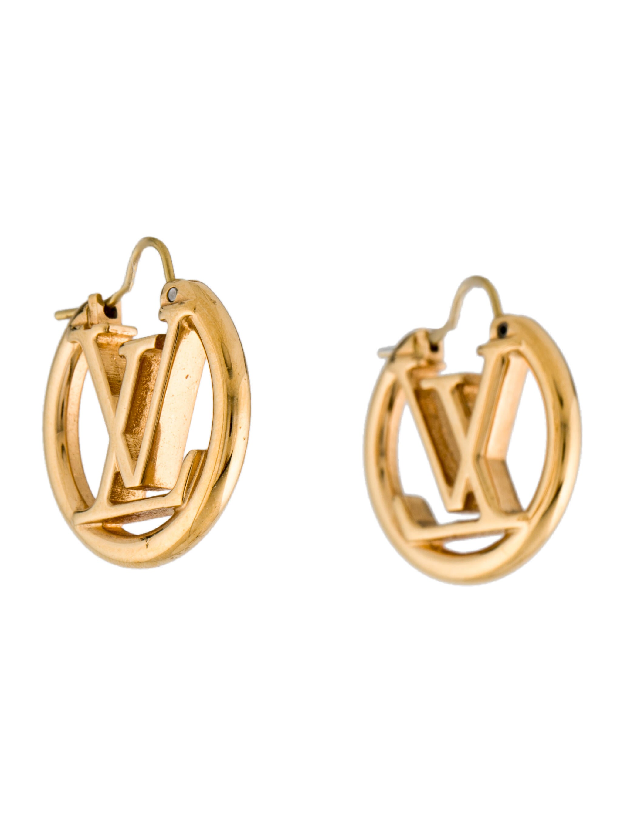 Louis Vuitton Louise PM Hoop Earrings