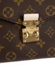 Louis Vuitton Monogram Braided Pochette Metis Creme Beige