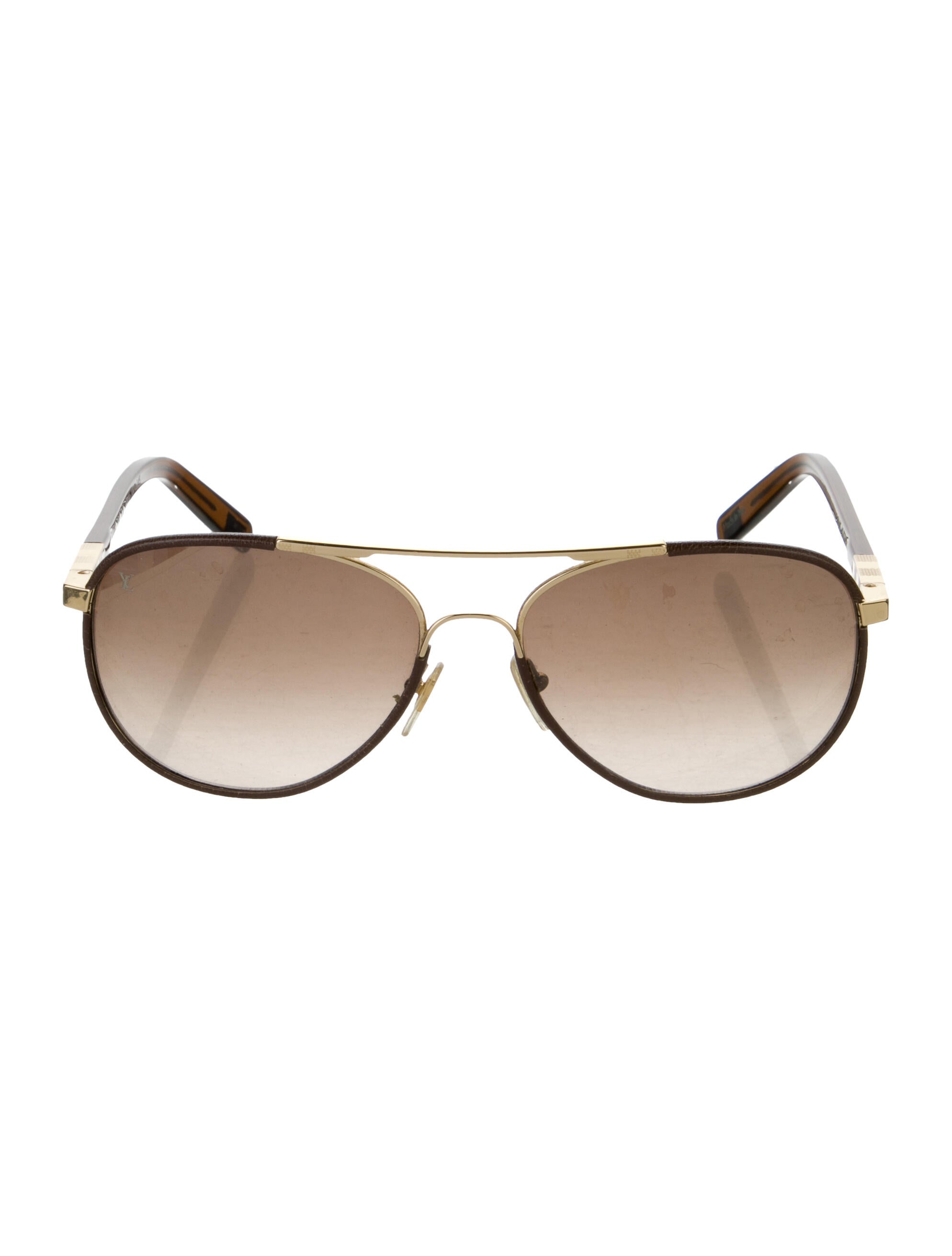 Louis Vuitton 2018 Attraction Aviator Sunglasses Brown Sunglasses