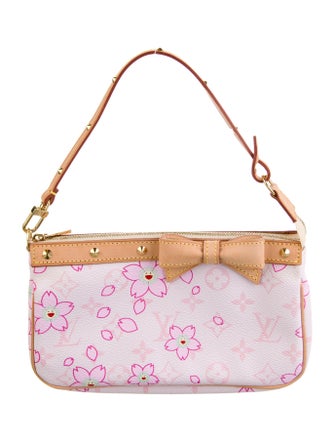 Louis Vuitton x Takashi Murakami Monogram Cherry Blossom Pochette
