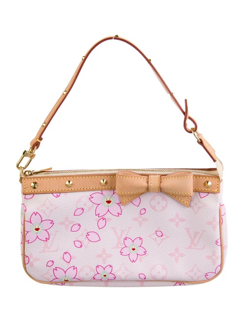 Louis Vuitton x Takashi Murakami Monogram Cherry Blossom Pochette