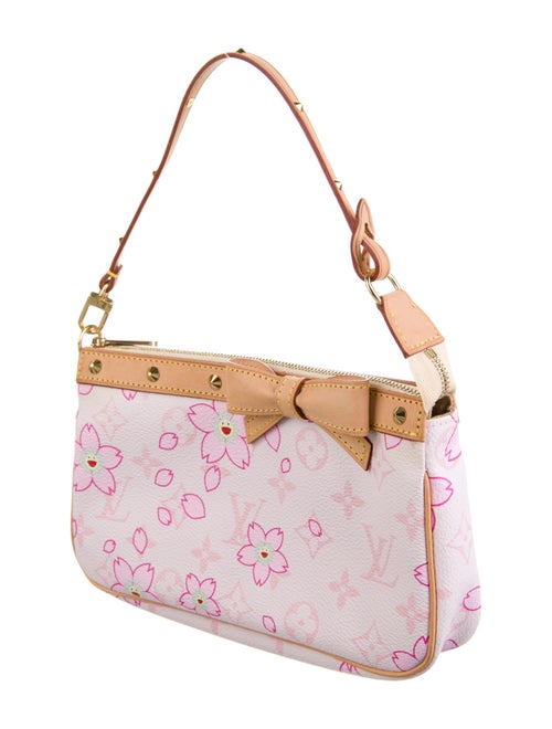 Louis Vuitton x Takashi Murakami Monogram Cherry Blossom Pochette