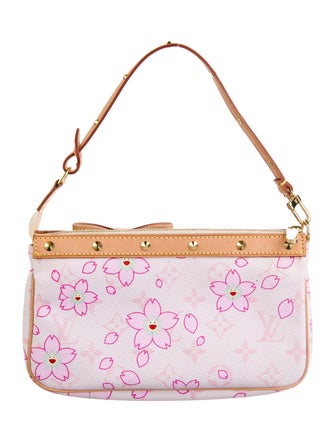 Louis Vuitton x Takashi Murakami Monogram Cherry Blossom Pochette