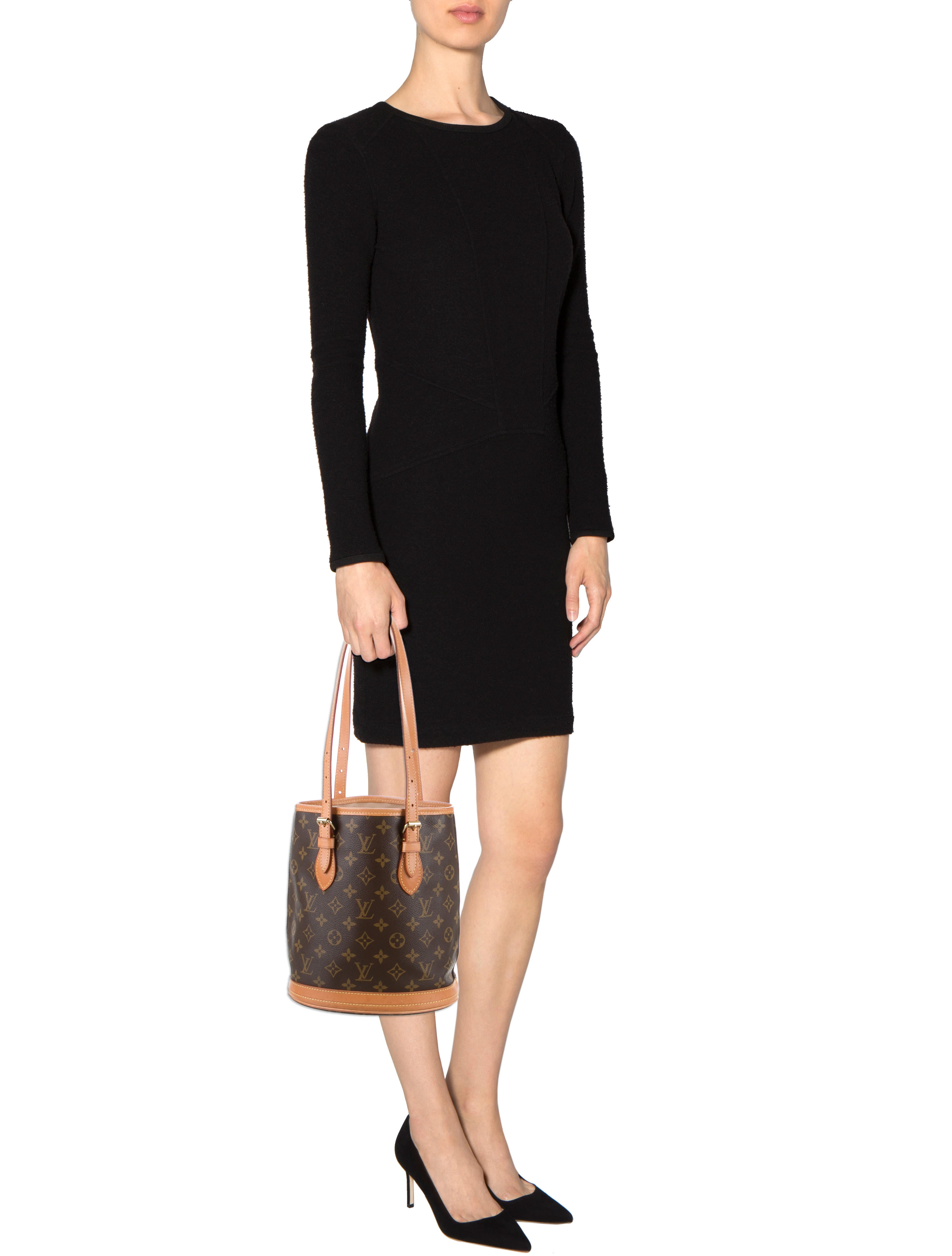 Louis Vuitton Monogram Petit Bucket Bag